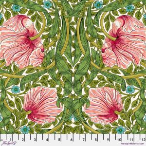 Bedford Park fabric: Pimpernel, Green |