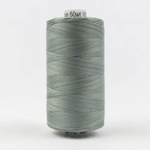 Konfetti Thread: 50wt 3 ply 100% Cotton. 1000m Spool Light Grey | 