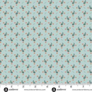 Farmer's Daughter fabric, Pasture, Sky |