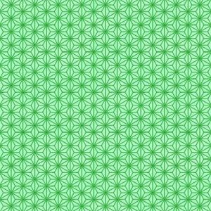 Quilters Basic Harmony: Flower Stars Lime (per 1/4 metre) | 