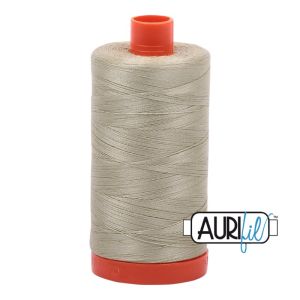 Aurifil 50 Light Military Green Thread, 5020 | 