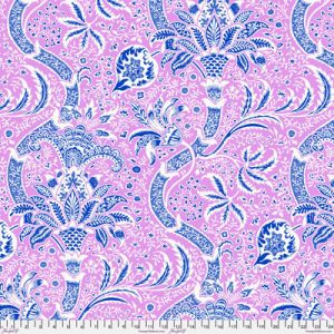Kaffe Fassett x Morris & Co Fabric: Indian Pink | 