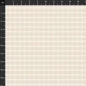 One S1ster Yarn Dyes Fabrics: Mini Windows Plaid, Cream | 