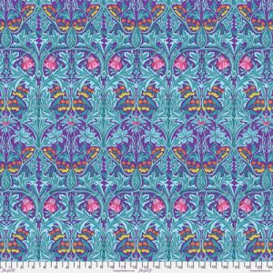 Kaffe Fassett x Morris & Co Fabric: Bluebell Purple | 