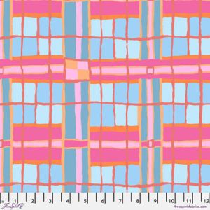 Kaffe Fassett Collective Fabric: Checkmate Blush |