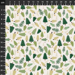 Designer Christmas fabrics, Mia Charro, Joy Pines | 