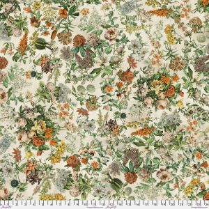 Eclectic Elements Extra Wide Quilt Back Fabric: Botanical, Palette (per 1/4 metre) | 