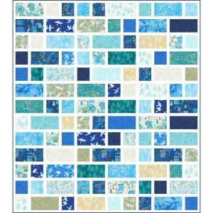 Peaceful Garden Plots Quilt Kit | 