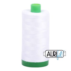 Aurifil 40 Cotton Thread White Thread 2024 |