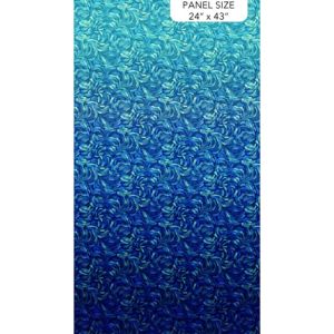 Starry Night fabric: Ombre, Blue | 