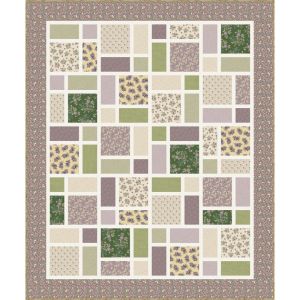 Lilac Mist Pathways Quilt Kit | 