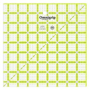 Omnigrip 8.5" x 8.5" Non Slip Patchwork Ruler | 
