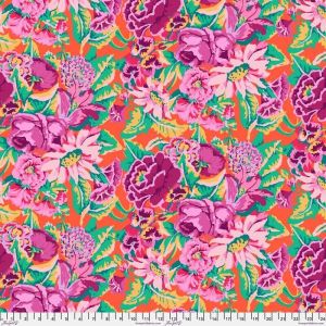 Kaffe Fassett Fabric Floral Dance, Magenta | 