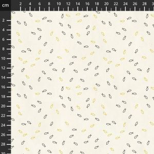 Miniatures fabric: Goldfish | 