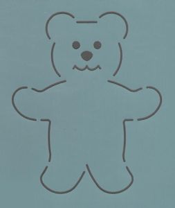 Quilt Stencil 4" Ba Bear |