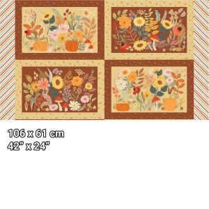 Nature's Way fabric: Harvest Gathering Panel 60cm | 