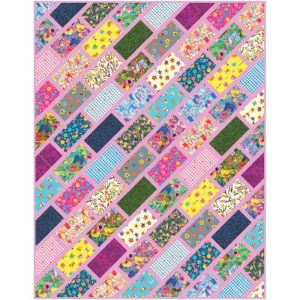 Whisker Wonderland Cobblestone Street Quilt Kit |