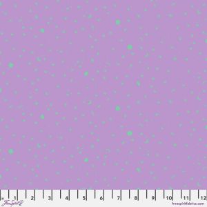 Tula Pink True Colours Fabric: Space Sprinkles, Frozen Berry | 