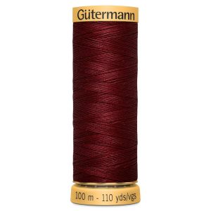 Gutermann Natural Cotton 100m Wine Col 2643 |