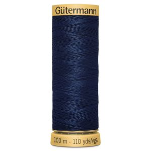 Gutermann Natural Cotton 100m Midnight Blue Col 5322 |