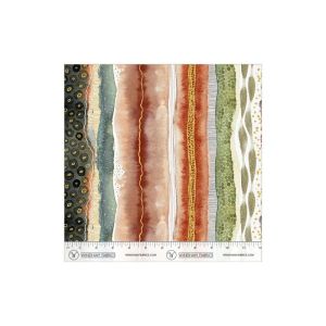 Flora and Form fabric: Strata, Fire Opal | 