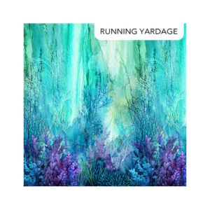 Coral Reef fabric: Coral Border | 