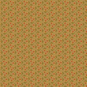 Autumn Woods fabric: Gathered Acorns, Brown |