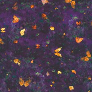 Night Fable fabric: Noble Purple | 