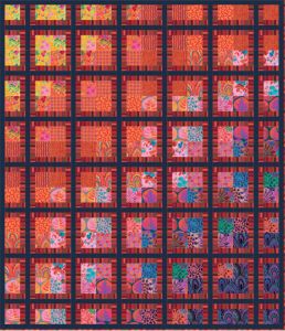 Kaffe Fassett Bento Warm Quilt Kit | 