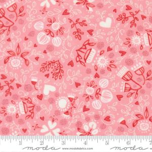 Darling Peony fabric, Scattered Lovelies, Sweetheart | 