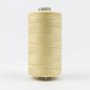Konfetti Thread: 50wt 3 ply 100% Cotton. 1000m Spool Ecru | 