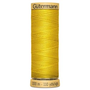 Gutermann Natural Cotton 100m Yellow Col 688 | 