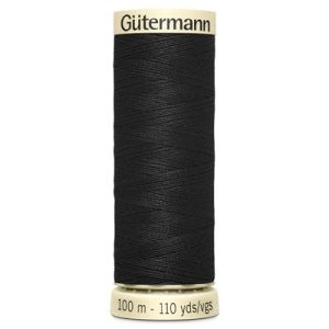 Gutermann SewAll Thread 0 Black 100m |