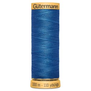 Gutermann Natural Cotton 100m Lagoon Blue Col 5534 |