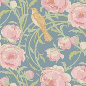 Tilda Songbird fabric: Cora, Blue | 