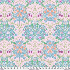 Kaffe Fassett x Morris & Co Fabric: Blackthorn Pink |
