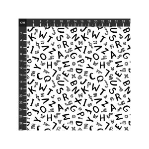 First Look fabric: Alphabet | 