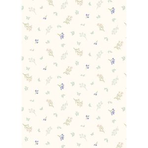 Sky Garden fabric: Scattered Sprig, Cream | 