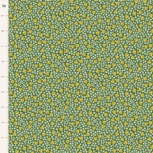 Tilda Bellflower Blenders fabric: Bellflower, Pine | 