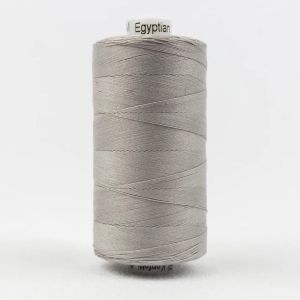 Konfetti Thread: 50wt 3 ply 100% Cotton. 1000m Spool Sterling Grey | 