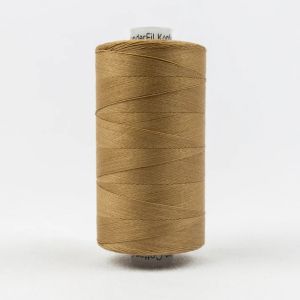 Konfetti Thread: 50wt 3 ply 100% Cotton. 1000m Spool Warm Brown | 