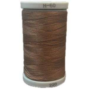 Presencia 60/3 100% Cotton Thread: Colour 220 Mocha | 