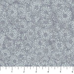 Indelible Soft fabric: Chrysanthemum Grey, Lush | 