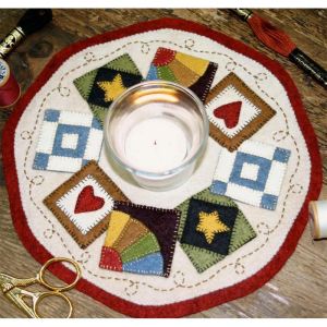 Bareroots Kit and Pattern, Candle Mat Chicks | 