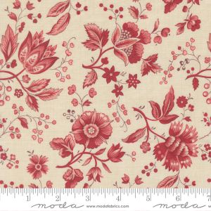 Joie De Vivre fabric, Rural Jardin, Pearl | 