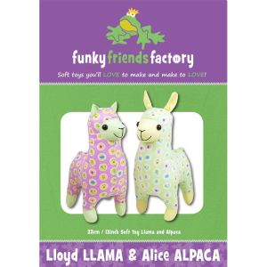 Funky Friends Factory: Lloyd Lama & Alice Alpaca Soft Toy Pattern | 