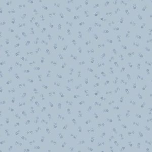 Petite Fleur Fabric: Spring, Blue | 