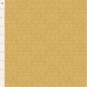 Tilda Songbird Blenders fabric: Lila Mustard | 
