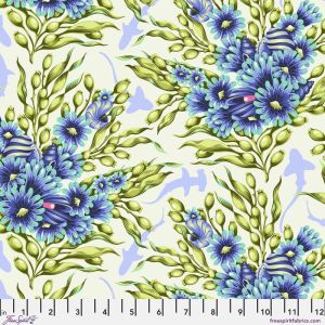 Floral Reef fabric, Shadow Sharks, Marine | 