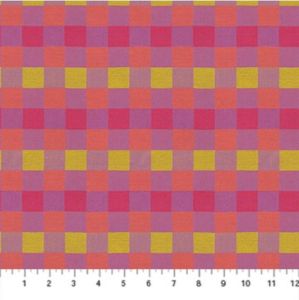 Check Mates fabric: Alternate Cheery, Perfume | 